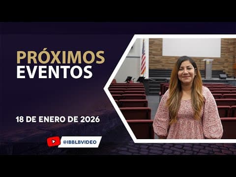 Próximos Eventos 1/18/26